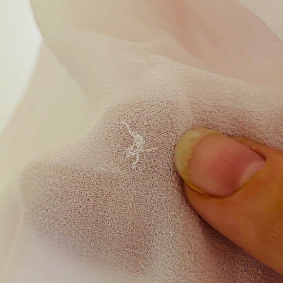 Artizia Wilfred Wistful Pale Pink Pastel Blouse Sz Medium - Picture 8 of 8